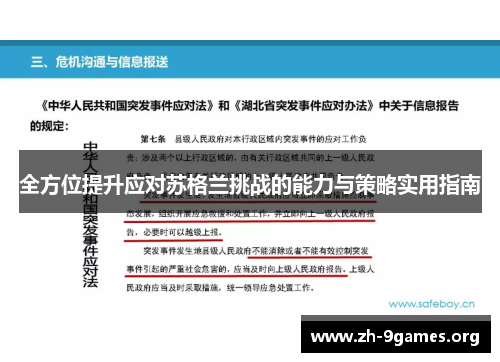 全方位提升应对苏格兰挑战的能力与策略实用指南