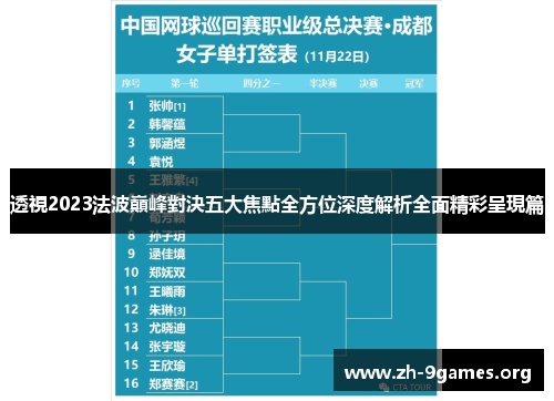 透視2023法波巔峰對決五大焦點全方位深度解析全面精彩呈現篇
